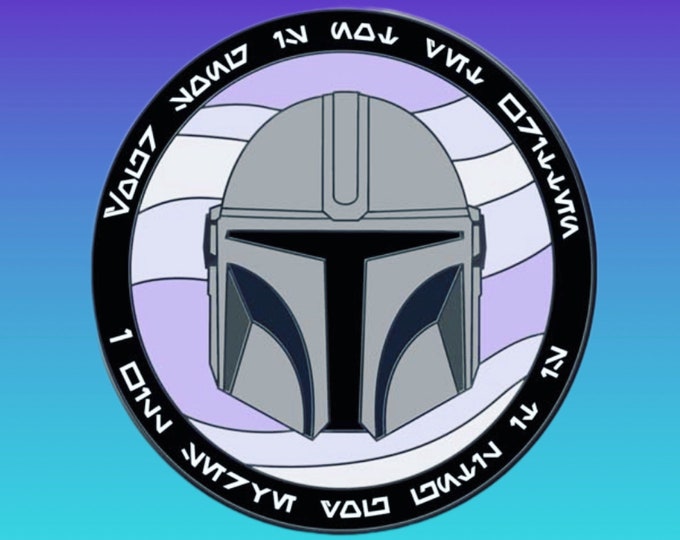 Featured listing image: PREORDER Mandalorian pin
