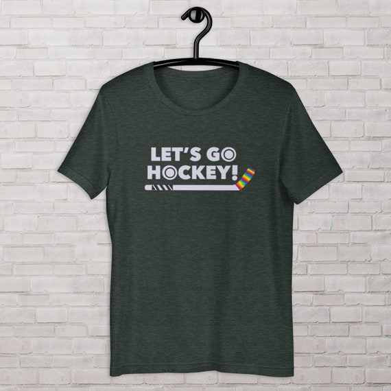 Let’s Go Hockey Pride Unisex Tee
