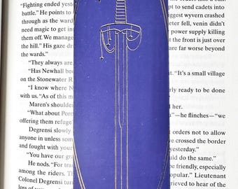 The Sword and the Stars Gold Foil Bookmark
