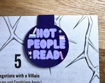 Hot People Read Magnetic Bookmark