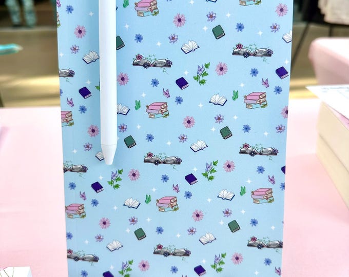 Featured listing image: Blue Bookish Whimsy 200 Page Journal/Notebook