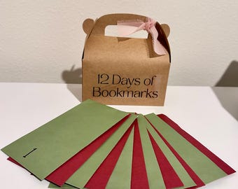 12 Days of Bookmarks Holiday Mystery Box