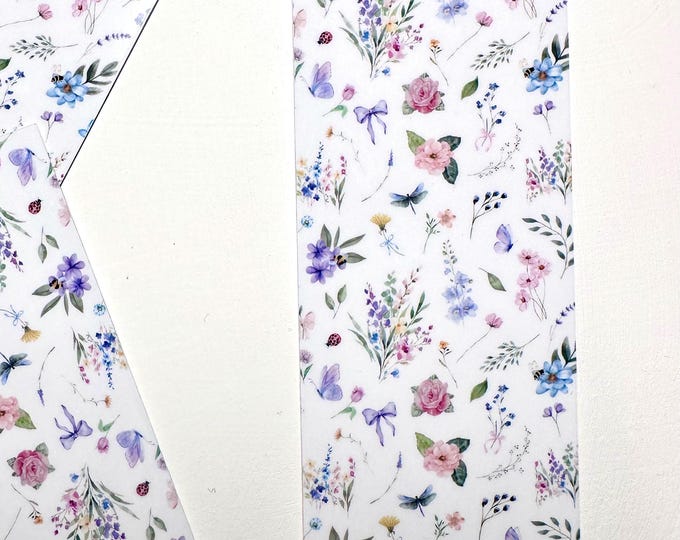 Featured listing image: Floral Whimsy Bookmark