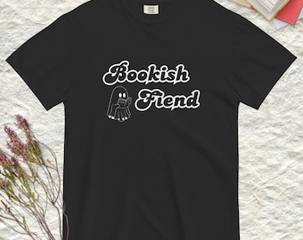 Bookish Fiend Unisex garment-dyed heavyweight t-shirt