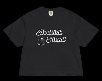 Bookish Fiend Women’s heavyweight boxy tee