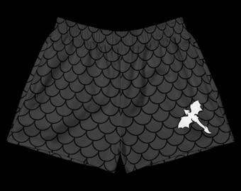 Dragon Scale Unisex Athletic Shorts (Preorder)