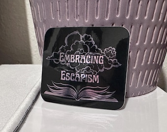 Embracing Esacpism Mirrored Sticker