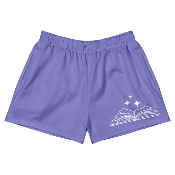 Bookish Vibrant All-Over Print Unisex Athletic Shorts