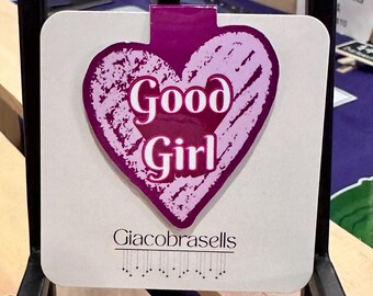 Good Girl Heart Magnetic Bookmark