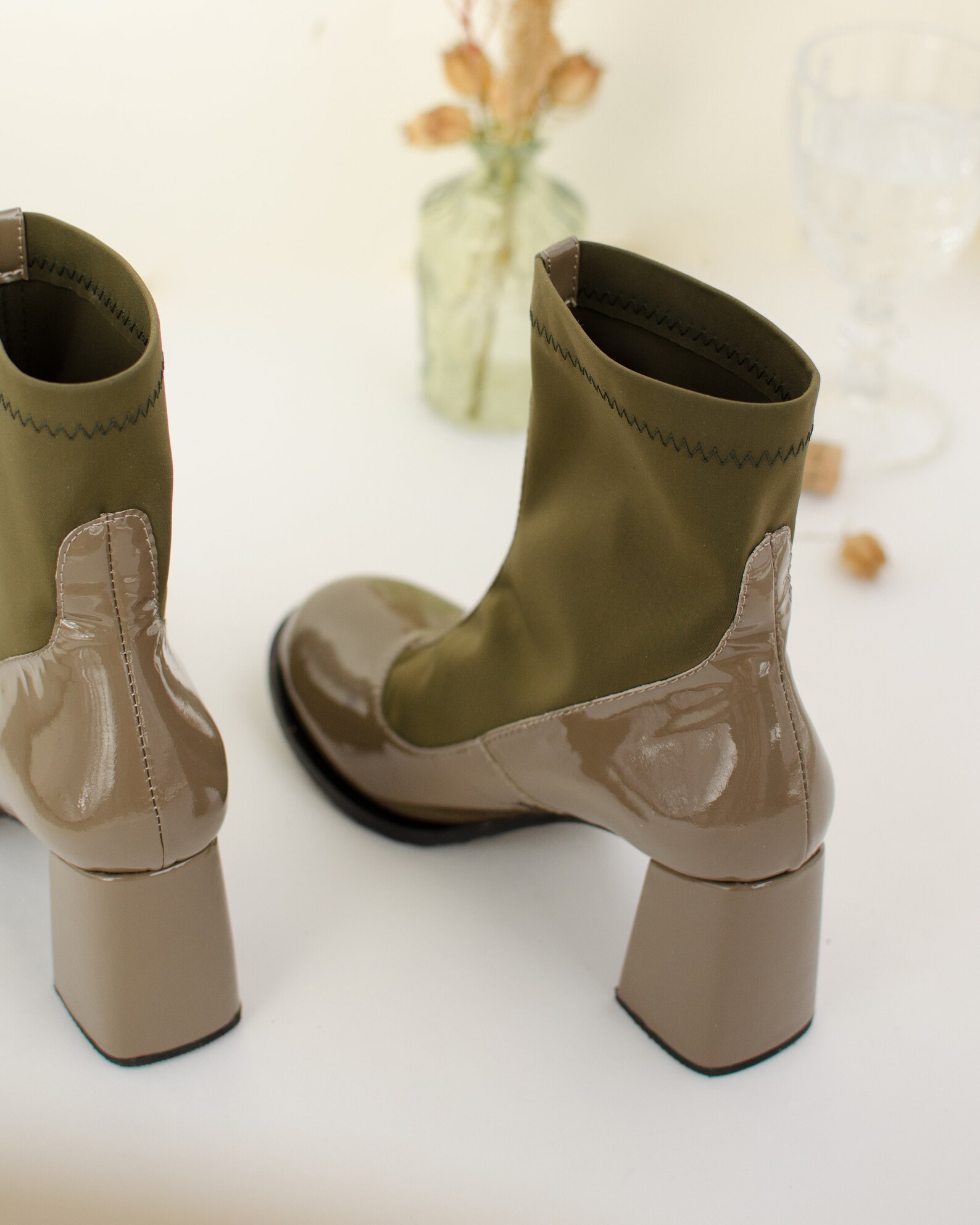 Women Tight Ankle BootsAnkle Boots With Heels Handmade women Etsy