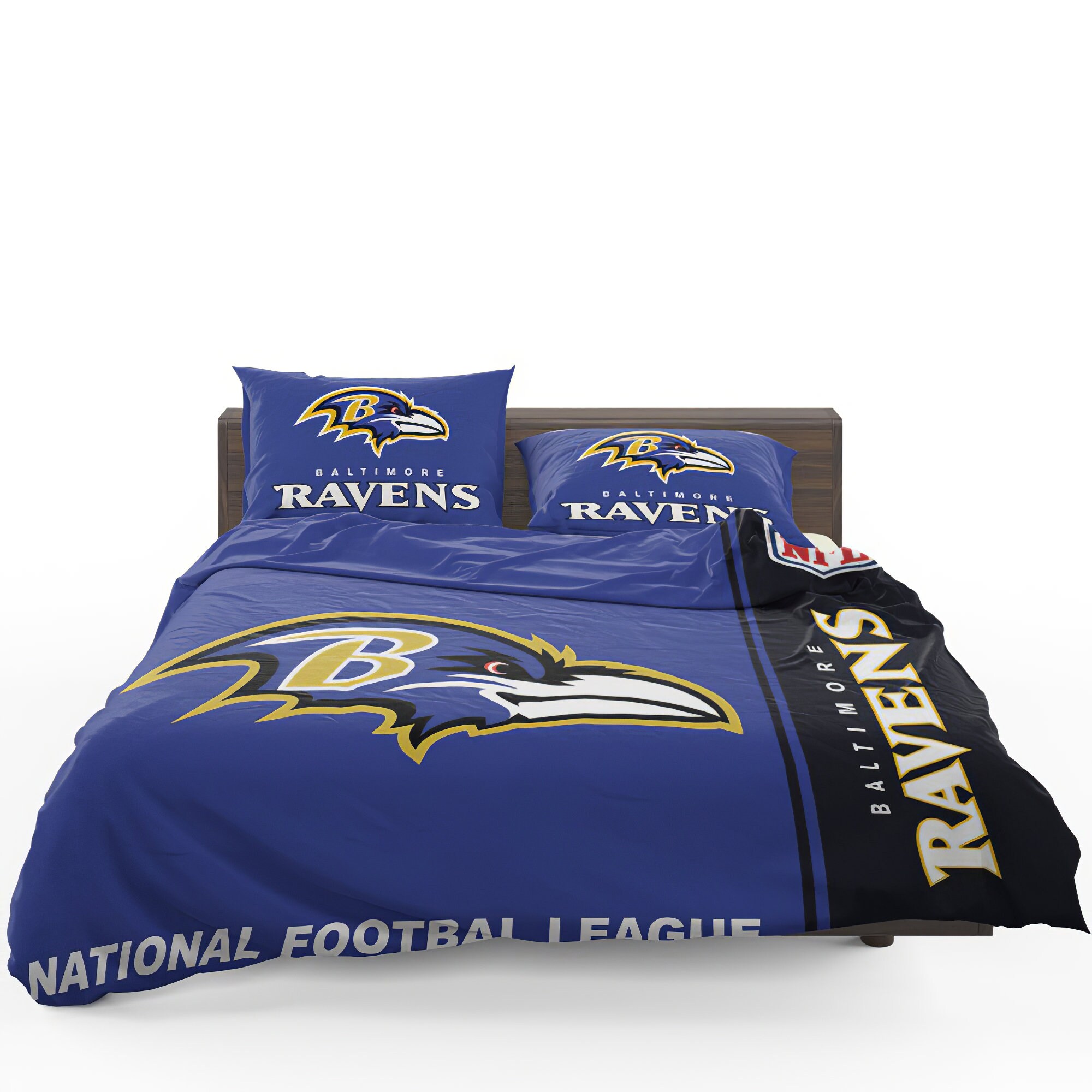 3/4 Baltimore Ravens NFL Bettwäsche Set Geschenk 2021 Vintage | Etsy
