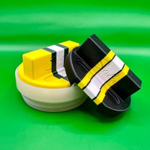 Left-3 stripe-yellow/forest green/white
Right-5 jersey stripe-black/yellow/white