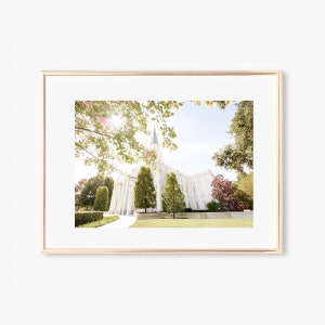 Houston temple photo, digital image, artistic finish, Christian decor, Houston temple, texas temple art, lds wedding, Houston temple photo