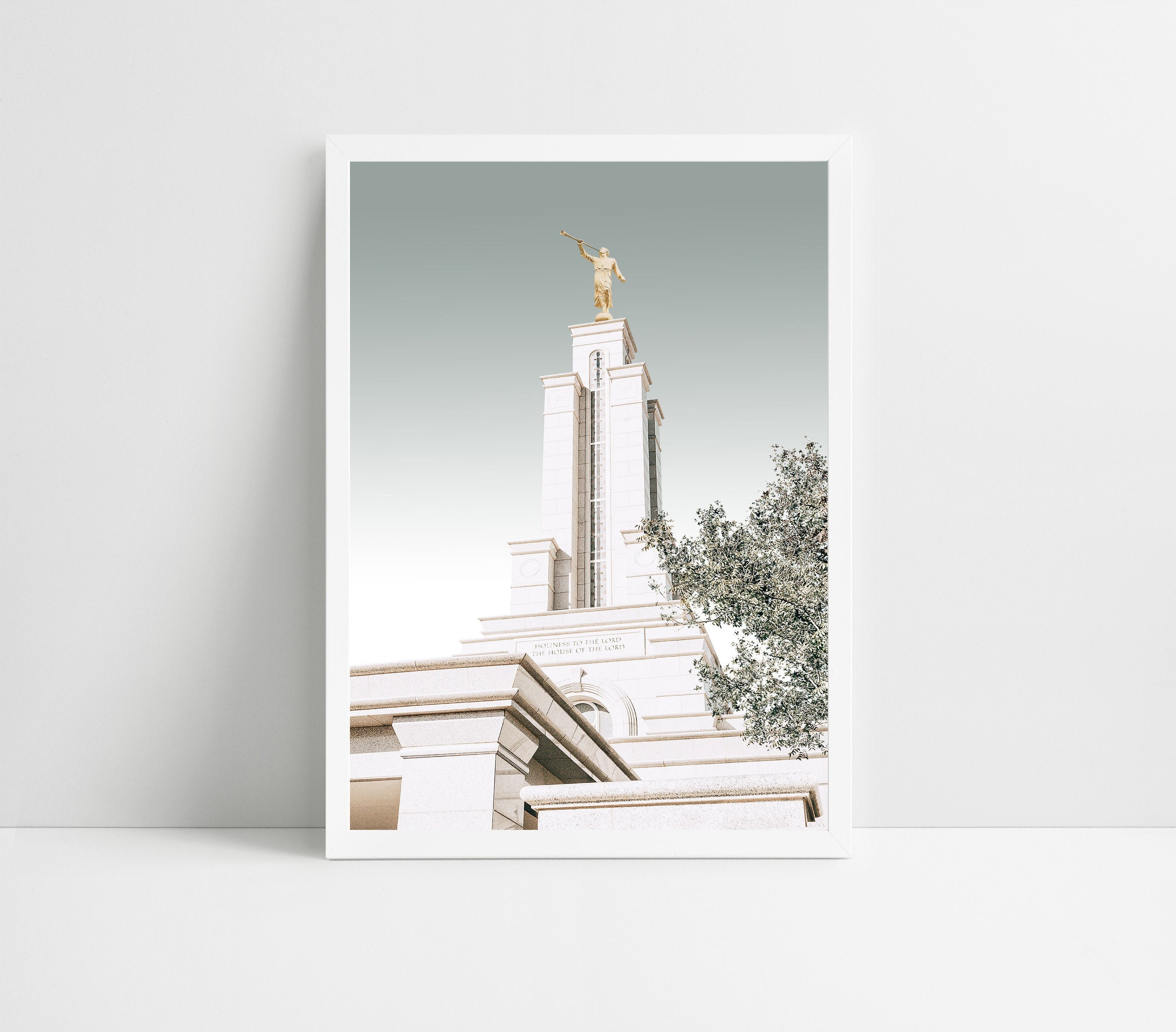 Lubbock Texas LDS temple | digital photo | LDS printable, artistic finish | temple decor, gallery art | YW, Youth temple | Texas temple sage