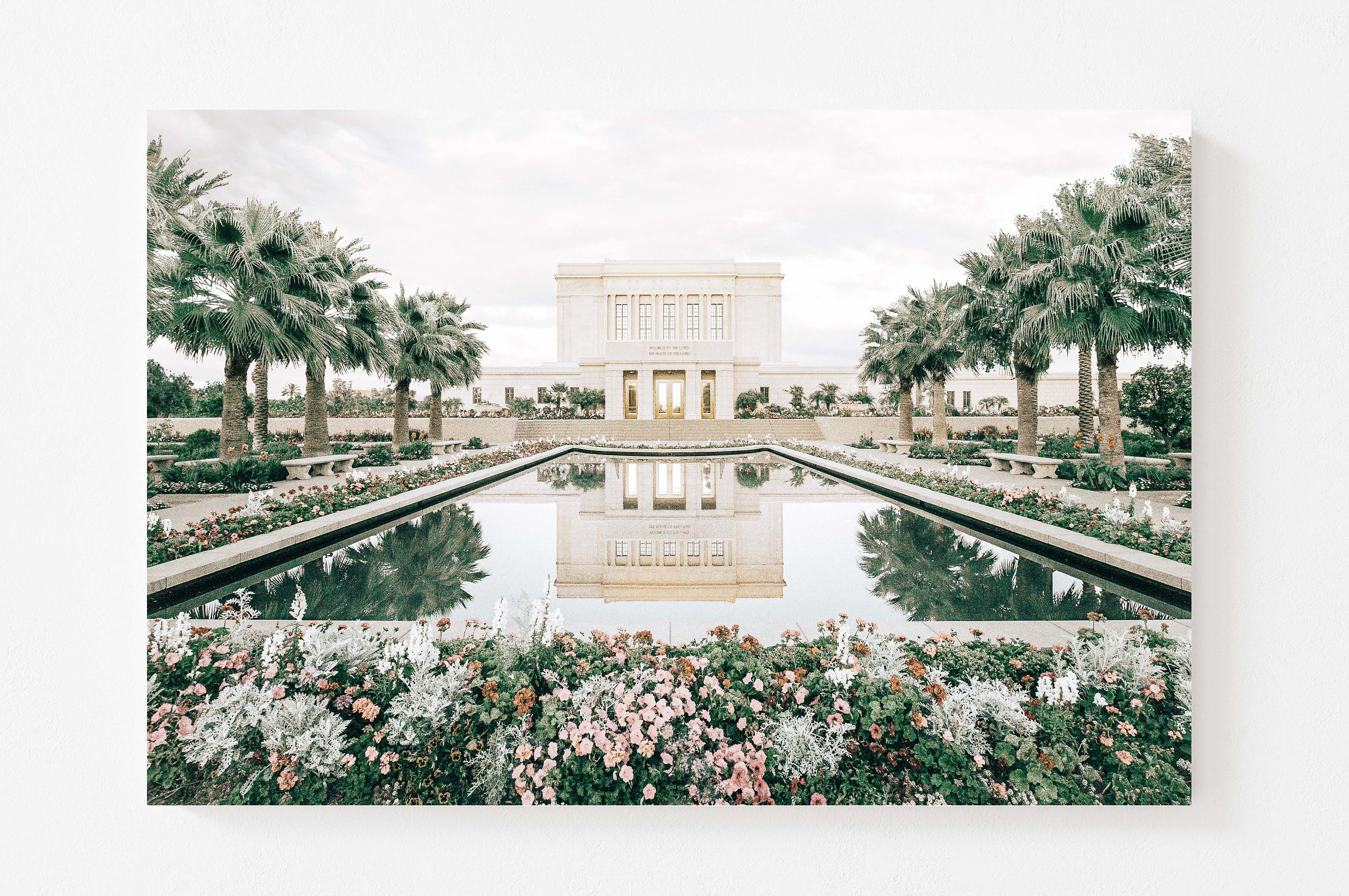 Mesa Arizona temple, LDS digital image, artistic grainy finish, Mesa temple picture, mesa temple, lds baptism program, primary printable