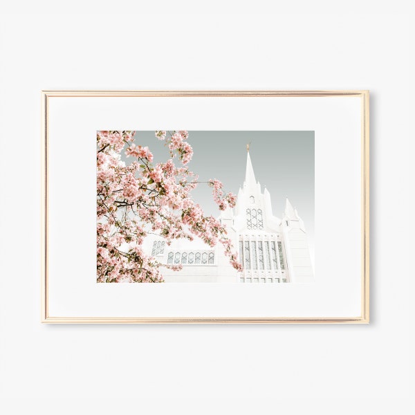 San Diego, LDS temple, digital photo, sage sky, temple art, lds decor, temple art, Cali temple, lds gift, RS gift, San Diego, temple print