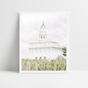 Nauvoo, Illinois LDS temple | digital photo | artistic finish | lds wedding gift, lds wall art | lds printable, temple photo | Nauvoo temple