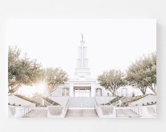San Antonio Texas LDS temple | digital image | LDS printable, artistic finish | temple decor, gallery art | YW, Youth temple | Texas temple