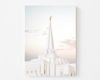 Świątynia Gilbert w Arizonie, obraz cyfrowy, zdjęcie świątyni, LDS do druku, Świątynia Gilbert LDS, sztuka świątyni Gilbert,