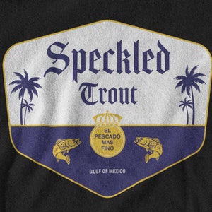 Speckled Trout Beer Fishing T-shirt