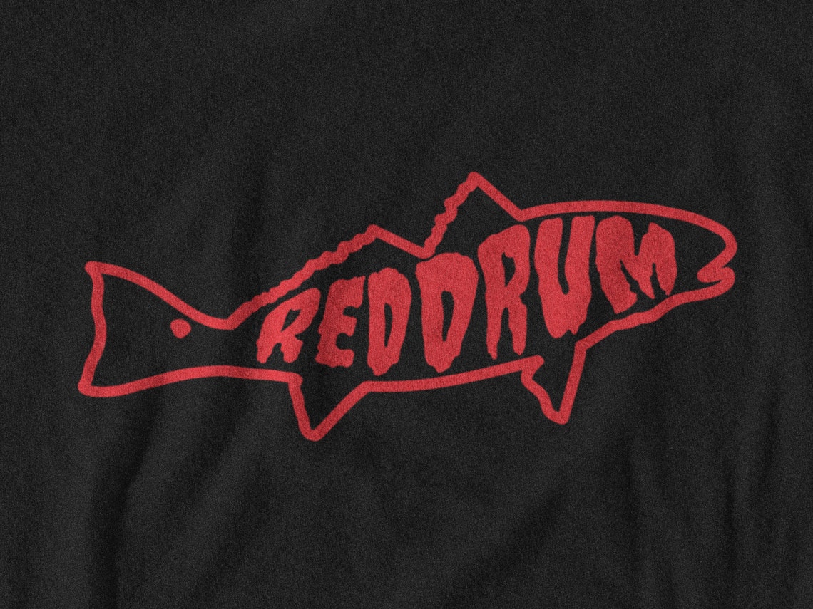red drum fishing shirts