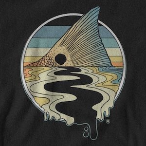Redfish Tail Fishing T-shirt