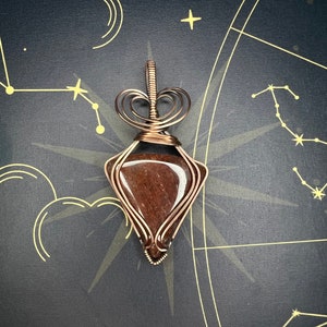 Sunstone Pendant.