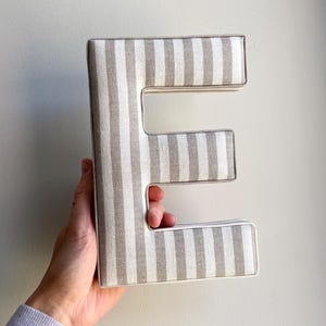 Fabric Letter - Nursery Decor - Nursery Inspo - Liberty Print Fabric - Wall Hanging - Wall Letter - Nursery Wall Decor