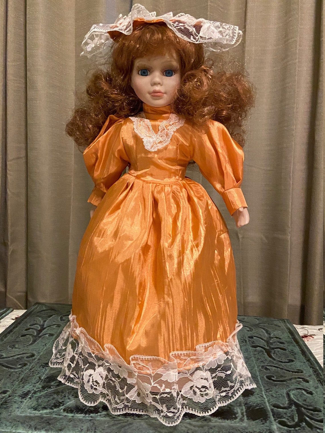 Vintage Ashley Belle Porcelain Doll Etsy baby-doll-old-dolls-antique-dolls-creepy-cute-aesthetic-porcelain