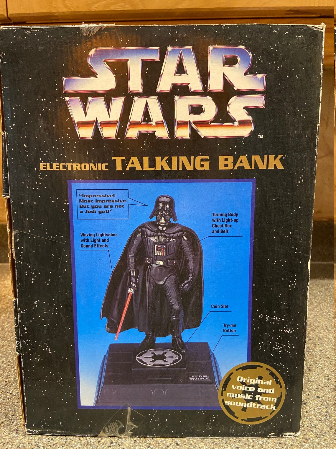 Darth Vader Talking Bank 1996 Star Wars Excellent Condition Etsy
