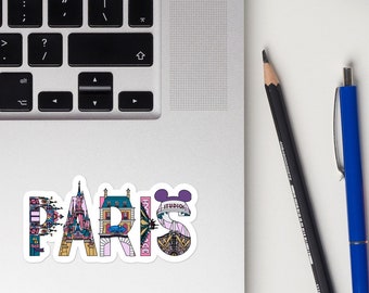 Corte de beso de Disneyland Paris Pegatina