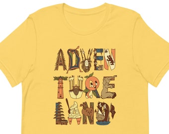 Full Color Adventureland Adult Tee