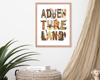 Adventureland Poster or Canvas