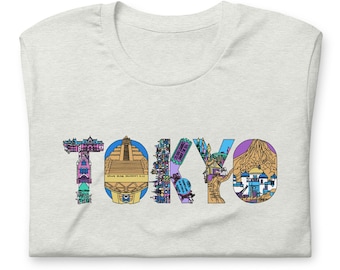 Tokyo Disneyland & DisneySea Adult Tee