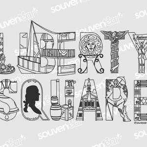 Magic Kingdom Coloring Sheet Collection image 6