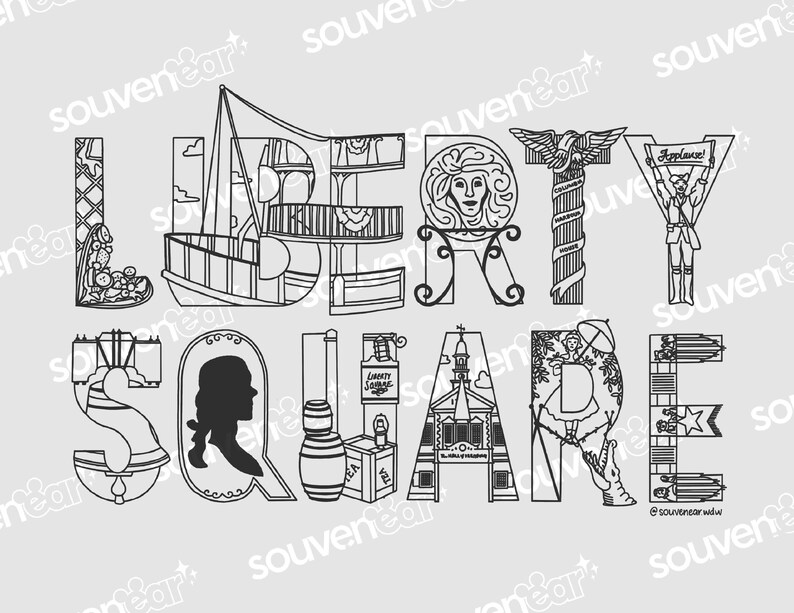 Magic Kingdom Coloring Sheet Collection image 6