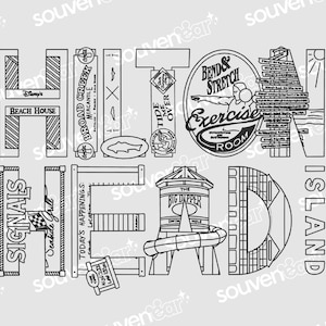 DVC Hilton Head Island Resort Coloring Sheet