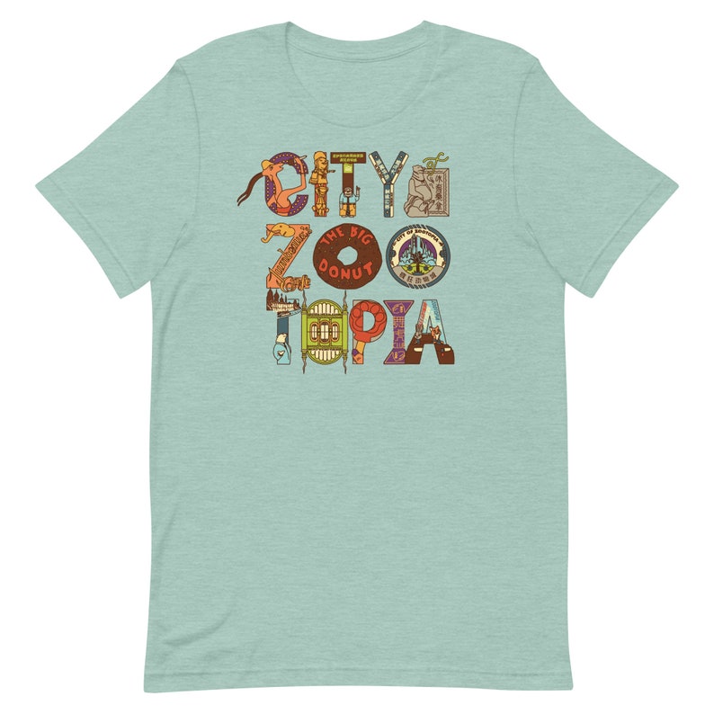City of Zootopia Adult Tee