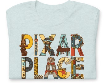 Pixar Place Hotel Adult Tee