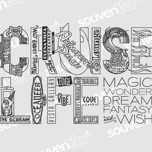 Disney Cruise Line Coloring Sheet Collection