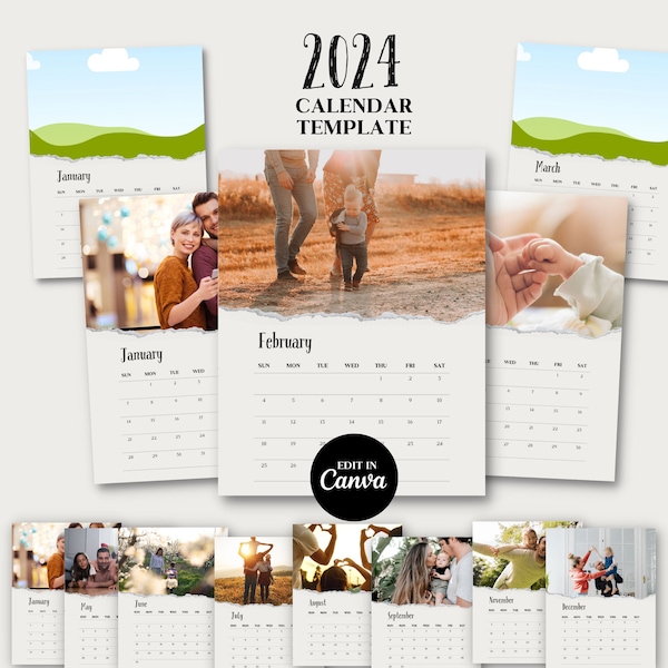 Calendar 2024 Make Your Own Etsy