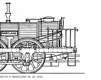 Locomotives supplied to American Railroads from 1828 to 1838, including known alterations by American Engineers.