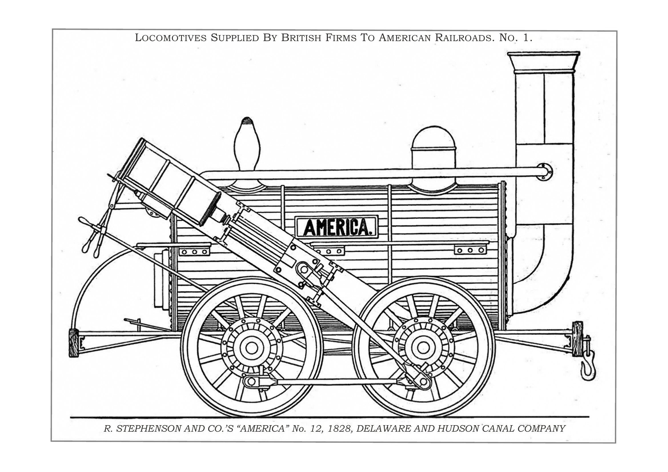 Locomotives Supplied to American Railroads From 1828 to 1838, Including ...