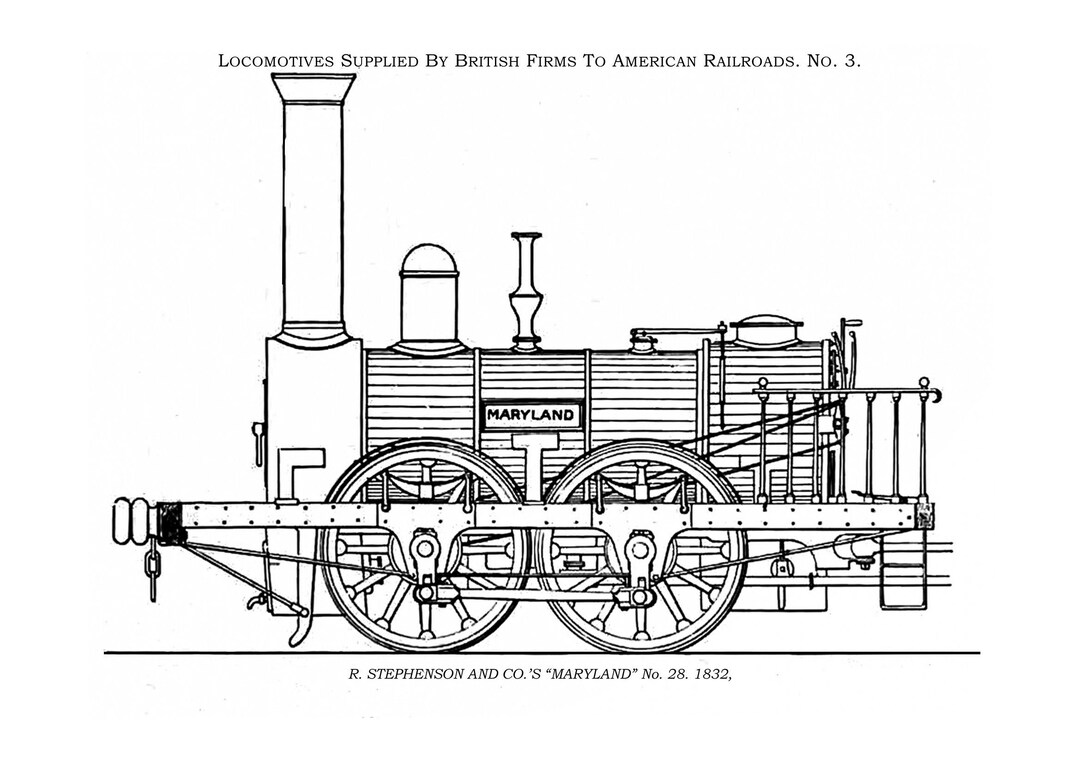 Locomotives Supplied to American Railroads From 1828 to 1838, Including ...