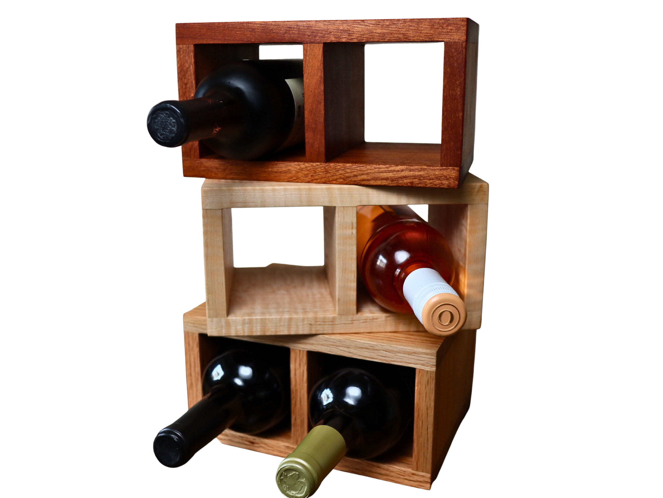 Countertop Wine Rack Logo Personalization Branded Wine Etsy