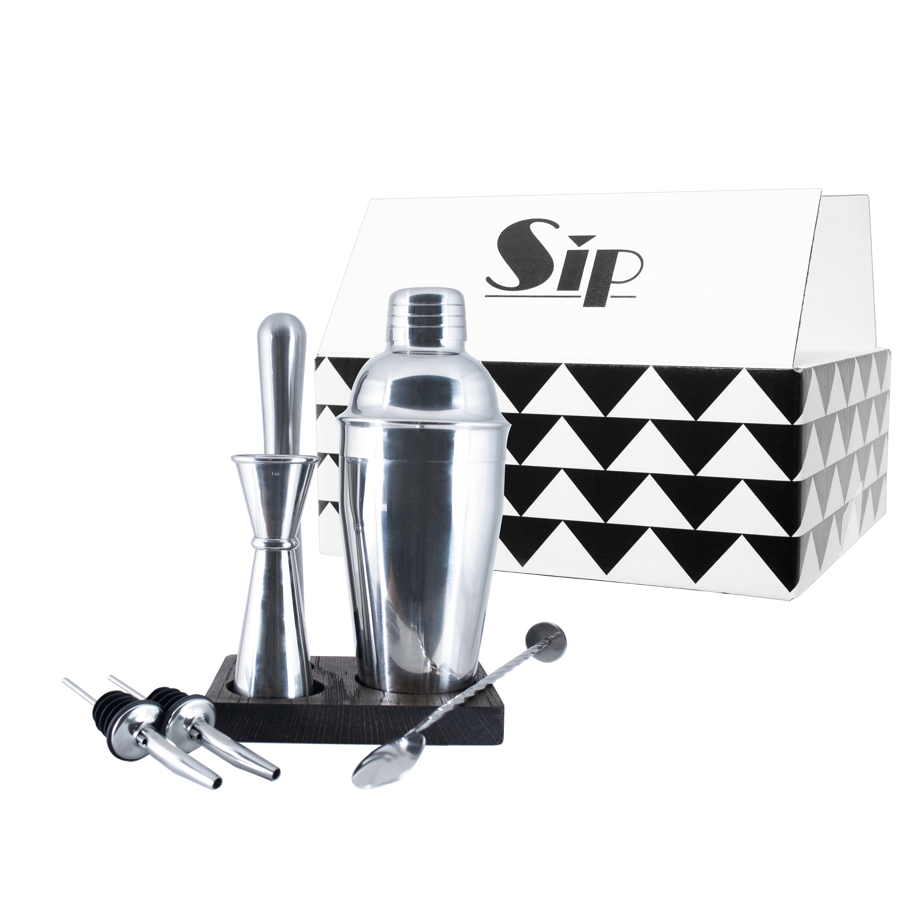 Essentials Cocktail Shaker Set Bar Shaker Set With Handmade Etsy UK