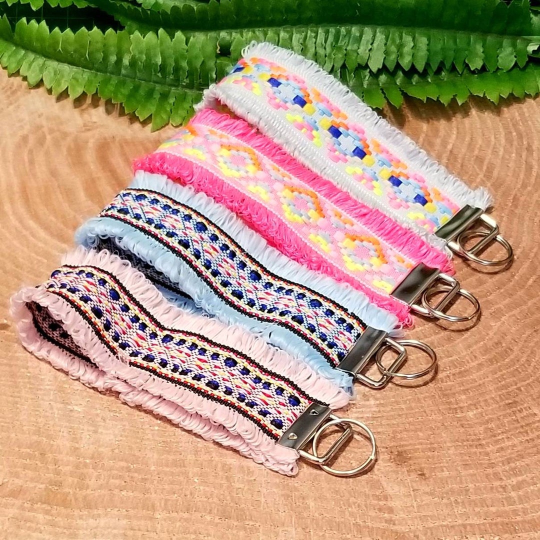 Pretty Pink Keychains Cute Keychains for Key Preppy Keychain Etsy