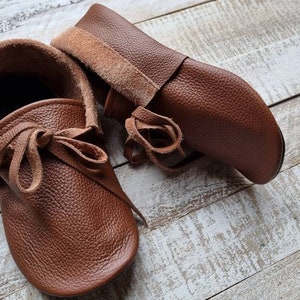 Leather minimalist slippers, Leather grounding barefoot shoes