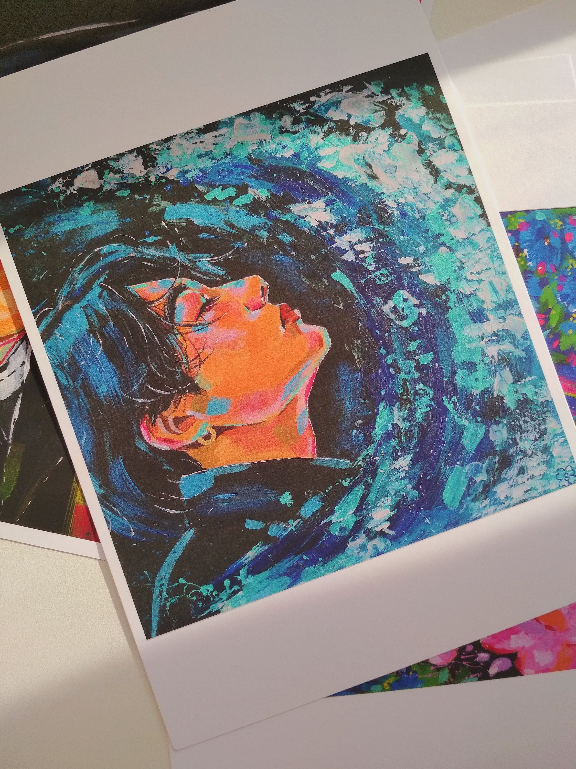 BTS JK Fanart Acrylic Painting PRINT | Etsy