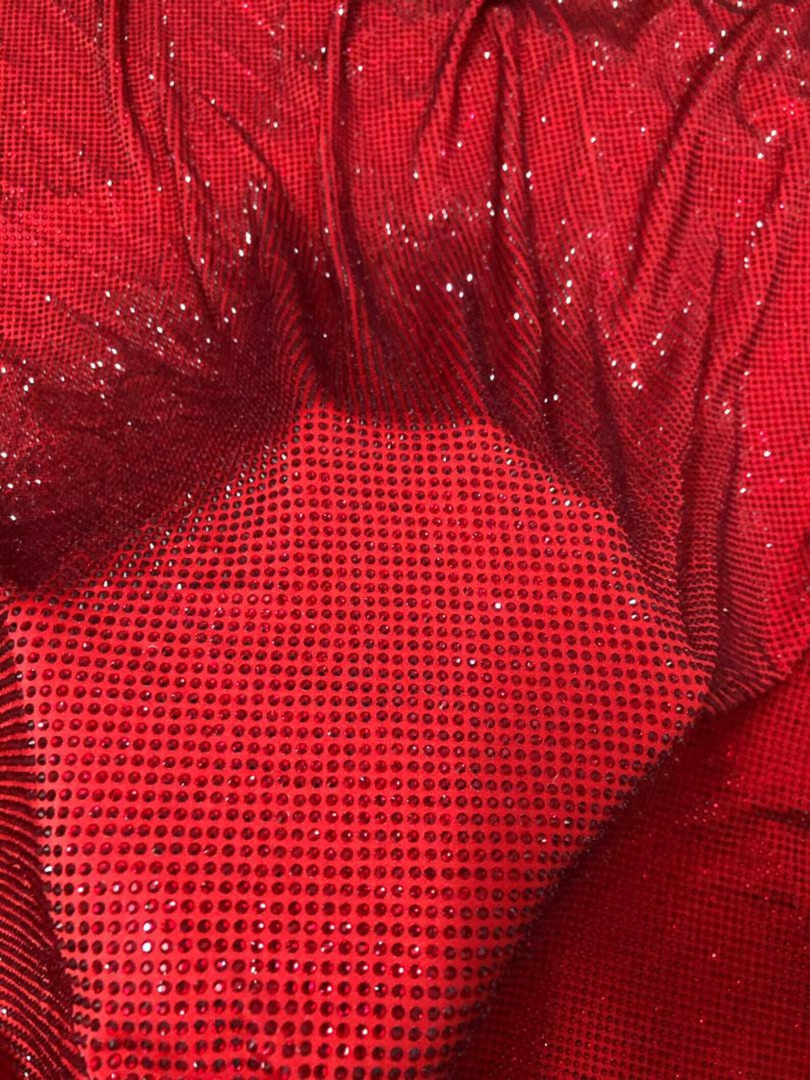 Swarovski Crystal Fabric 2mm afstand tussen kristallen Etsy